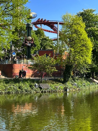Tivoli roller coaster ride